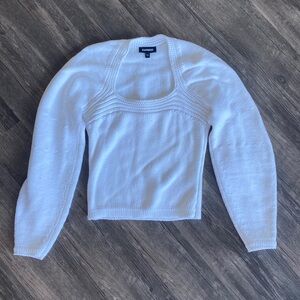 Express size medium white sweater, NWOT